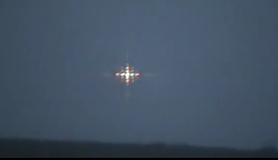 Vaisseau vu en Russie en Juin 2011. Sont apparence toile rappelle ce qu'auraient vu les rois mage au temps du Christ.
