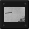3 (7?,8?) Juillet 1967, 19 h 15 : A Cumberland (Rhode Island), Joseph L. Ferriere arrive  Woonsocket Est pour enquter sur des rapports d'observation d'un objet trange volant dans la rgion. Il apperoit un grand objet en forme de cigare stationner dans le ciel. Aprs avoir pris 4 photographies (ci-contre) il remarque un objet en forme de disque plus petit qui sort du plus grand objet et prend galement une photo de cet objet discodal