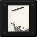 3 (7?,8?) Juillet 1967, 19 h 15 : A Cumberland (Rhode Island), Joseph L. Ferriere arrive  Woonsocket Est pour enquter sur des rapports d'observation d'un objet trange volant dans la rgion. Il apperoit un grand objet en forme de cigare stationner dans le ciel. Aprs avoir pris 4 photographies (ci-contre) il remarque un objet en forme de disque plus petit qui sort du plus grand objet et prend galement une photo de cet objet discodal